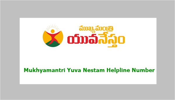 Mukhyamantri Yuva Nestam Toll Free Number 