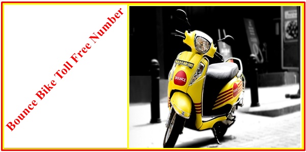 Bounce Bike Toll Free Number
