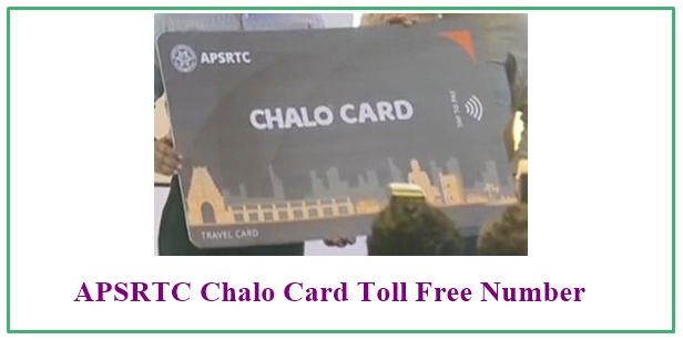 APSRTC Chalo Card Customer Care Number