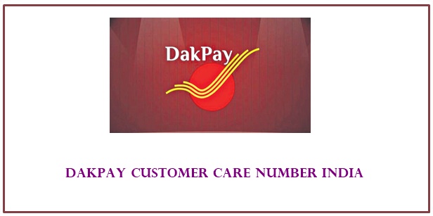 dakpay customer care number India