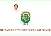 dharani portal customer care number hyderabad