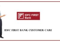 idfc first bank toll free number