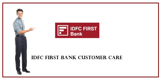 idfc first bank toll free number