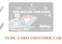 NCMC Card Customer Care Number Delhi