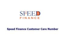 speed finance customer care number
