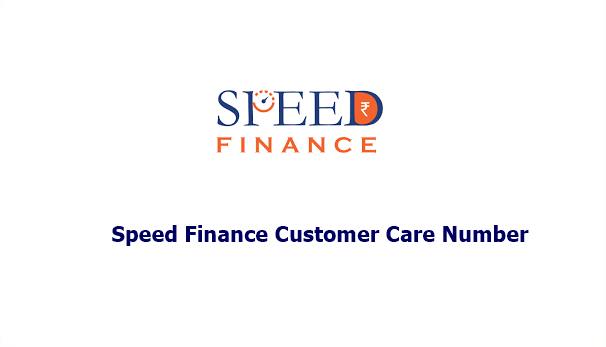 speed finance customer care number