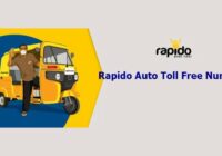 Rapido Auto Toll Free Number