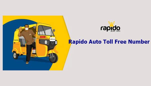 Rapido Auto Toll Free Number