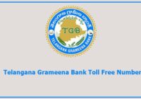 Telangana Grameena Bank Toll Free Number