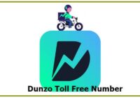 Dunzo Toll Free Number