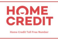 Home Credit toll free number